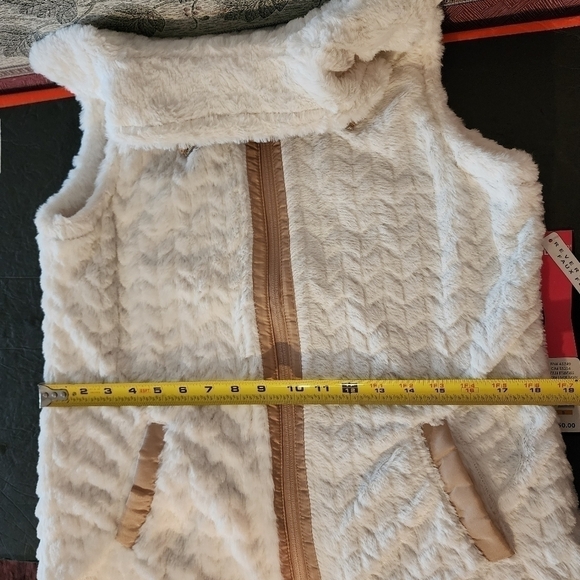 TeezHer Reversible Full Zip Vest Size S NWT - Picture 12 of 12